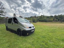 Wife’s got all the pictures. so here’s on of the camper. parked up on the site