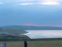 Whitby view from near campsire