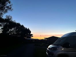 Evening at the site