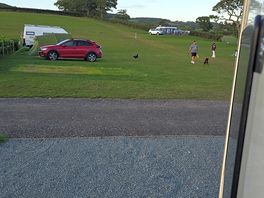 View from pitch