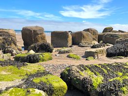 Beach walk to bridlington