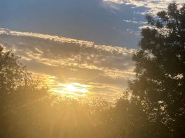 Watching the sun go down!