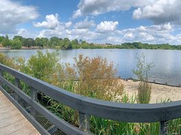Nearby lake walk