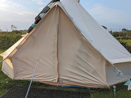 Glamping pitch