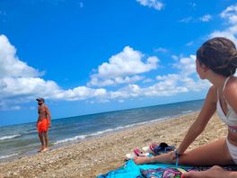 Plage tout près du camping