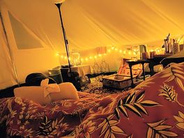 Very cozy at night