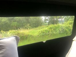 View from our campervan