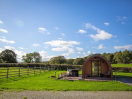External view of Bwthyn Bach Brefi pod