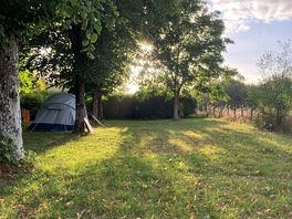 De plek op de camping