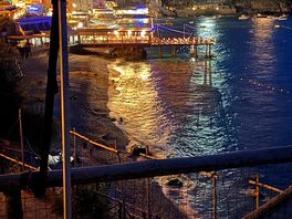 View at night