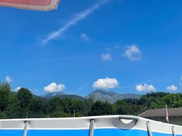 Pool with a view