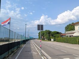 Blick zu den fähren