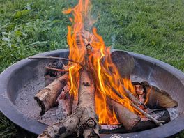 Wood and firepits available from site owner.