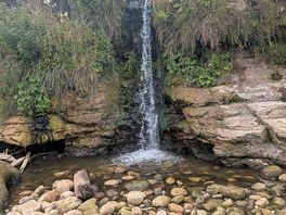 Hayburn wyke waterfall