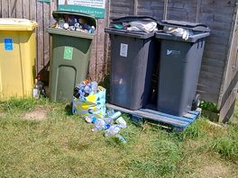 Overflowing waste facilities