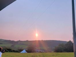 View from the tent