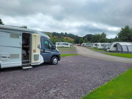 Motorhome fully serviced pitch