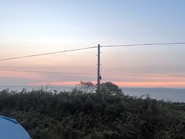 Sunset from pitch 16