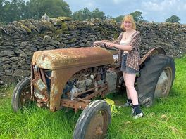 Old tractor