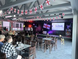 Good bar and entertainment area
