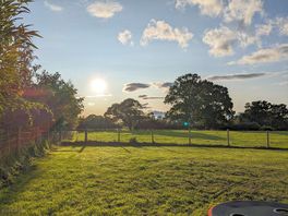 View from the camping field