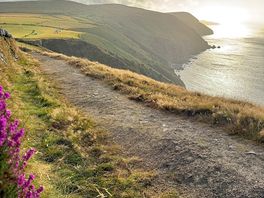 Costal walk path