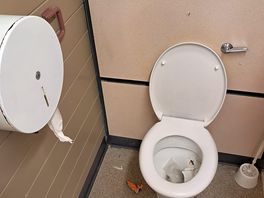 Toilets never cleaned & in a terrible state.