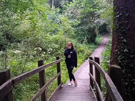 Lovely walk around camp