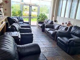 Inside reception