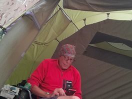 The mr relaxing ....