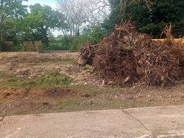 Currently having work done next to play area.