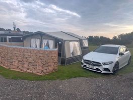 All set up and cozy