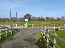 Access to caravan and tent areas