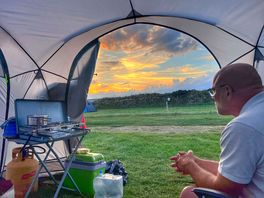 Watching the sunset