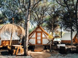 Tamaral bell tent pitches