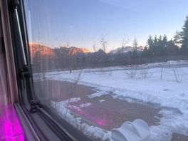 View from pitch inside my moho