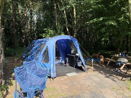 Our little set up.