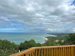The view from the viewing area/summer house