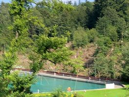 Outdoor swimming pool nearby