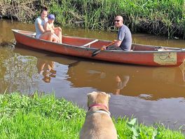 Just watching dad in the boat