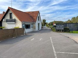 Pub at entrance to the site.