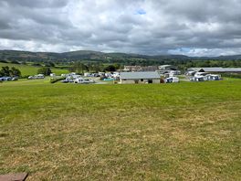 Stunning views from the top of the hill overlooking the site.