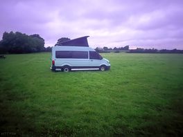 One van….. one field!