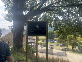 Campsite entrance