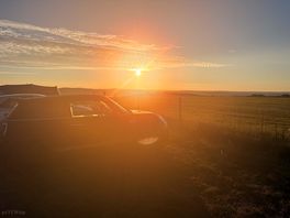 Sunrise over the camp site