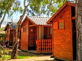 Bungalows in a row