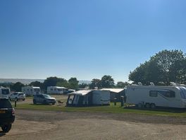 View from our pitch