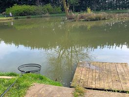 Fishing at sliver lake