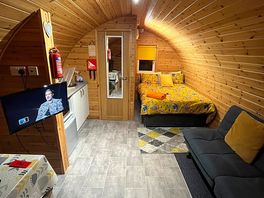 The pod when we arrived