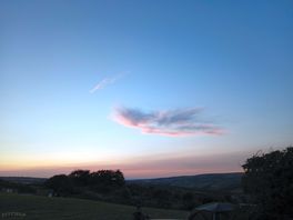 Amazing night sky views from campsite.